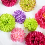 造花の髪飾りの作り方  uピンと100均グッズだけでも簡単に作れます