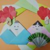 ひな祭りの折り紙リース作り方　簡単な折り方や可愛いアレンジはコレ